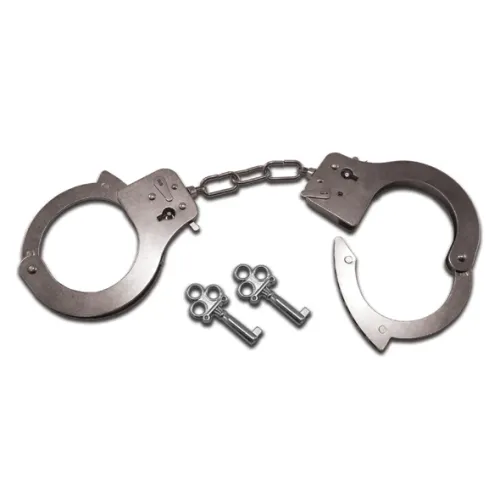 Kajdanki - S&M Metal Handcuffs na Arena.pl