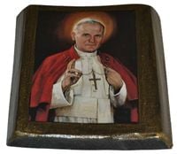 Ikona Święty Jan Paweł II patron rodzin oraz Światowych Dni Młodzieży