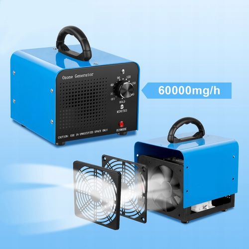 MOCNY GENERATOR OZONU Ozonator Oczyszczacz do Powietrza 60 000 MG/H 150W na Arena.pl