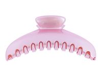 Spinka klamra francuska do włosów różowa 5x11,5 cm