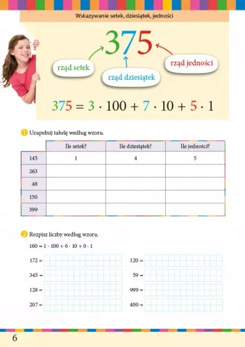 Matematyka. Klasa 3. Karty pracy z zadaniami. Idę do szkoły na Arena.pl