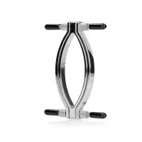 ouch! by shots regulowany zacisk metalowy z pvc - precyzyjna kontrola