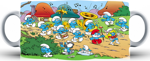 Kubek ceramiczny Smerfy - The Smurfs na Arena.pl