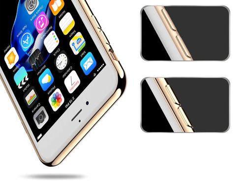 Etui Mirror Gel Bumper do iPhone 7/8 Plus złote na Arena.pl