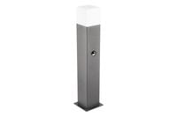 lampa ogrodowa largo-p pir słupek grafit - v-largp40p30