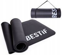 MATA DO ĆWICZEŃ FITNESS NBR JOGI GRUBA KARIMATA GIMNASTYCZNA180 cm x 60 cm