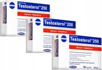 3x Megabol Testosterol 250 30 kapsułek