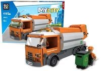 ND24_6496 Klocki Blocki My City Śmieciarka 410el KB0213