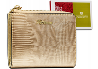 skórzany portfel damski na zamek - peterson