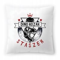 Poduszka Biała 40X40 Cm Dla Staszka Syna Dziecka Z Nadrukiem Ze Zdjęciem