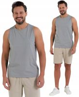 PODKOSZULKA KOSZULKA MĘSKA GŁADKA SZARY 100 % BAWEŁNA KLASYCZNA MORAJ - M