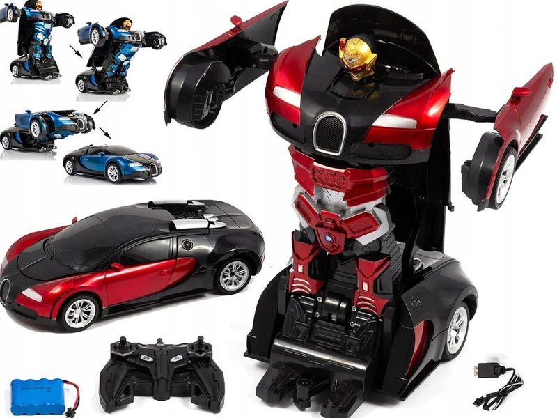 ZABAWKA 2W1 ROBOT + AUTO ”BORDO” zdjęcie 1
