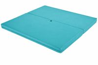 Materac Pole Dance UNDERFIT 130 x 120 x 6 cm twardy turkusowy