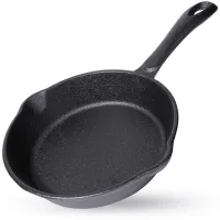 Patelnia żeliwna okrągła talerz żeliwny 16 cm