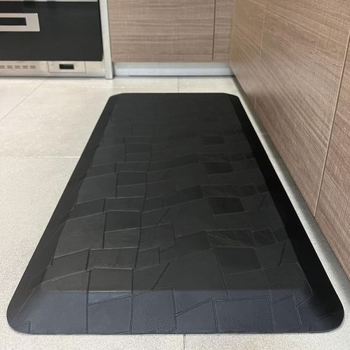 Mata Ergonomiczna Antyzmęczeniowa Kuchenna Czarna 44x100 cm Odciążająca na Arena.pl