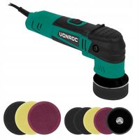 Polerka samochodowa o podwójnej funkcji 400W - Ø50 i Ø75MM | 8 padów