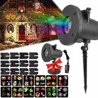 PROJEKTOR RZUTNIK LED ŚWIĄTECZNY 48 WZORÓW HIT ZEWNĘTRZNY I WEWNĘTRZNY