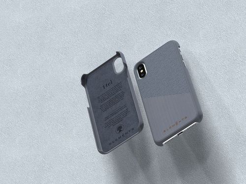 Drewniane etui iPhone Xs X (Mid Grey) na Arena.pl