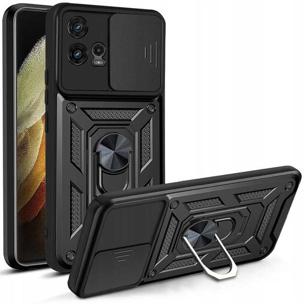 Spacecase Camring Motorola Moto G72 Black zdjęcie 6