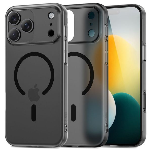 Etui TECH-PROTECT MagSlim do iPhone 17 Pro Czarne Matowe zdjęcie 1