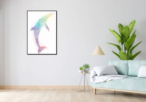 Plakat 67,5x100cm Spektrum Oceanu na Arena.pl