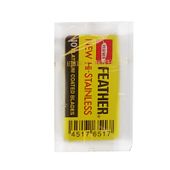 FEATHER Żyletki New Hi-Stainless Powleczone Platyną 10 szt