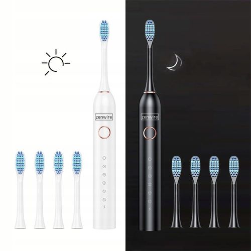 ZESTAW 2X Szczoteczka Soniczna Elektryczna Magnetyczna do Zębów na Arena.pl