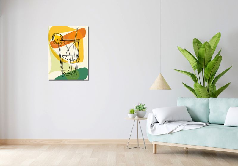 Obraz 50x70cm Koktajl Artystyczny zdjęcie 2