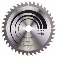 PIŁA TARCZOWA-H OPTILINE WOOD 250*3,2*30/Z40 - B 2608640728