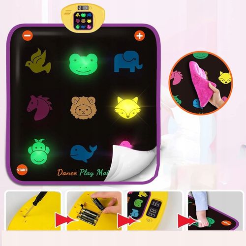 MATA DO TAŃCA DLA DZIECI Z BLUETOOTH 5 TRYBÓW GRY MUZYCZNA MATA TANECZNA na Arena.pl