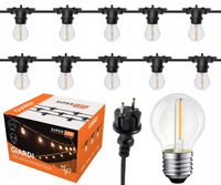 Girlanda świetlna SuperLED 2000 cm sieciowe czarny