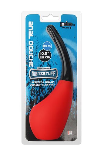 MENZSTUFF 9 HOLE ANAL DOUCHE RED/BLACK na Arena.pl