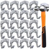 WIESZAKI POJEDYNCZE NA NARZĘDZIA ogrodowe do garażu wieszak uchwyt 20