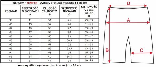 Reformy Jenifer Biały 48 na Arena.pl