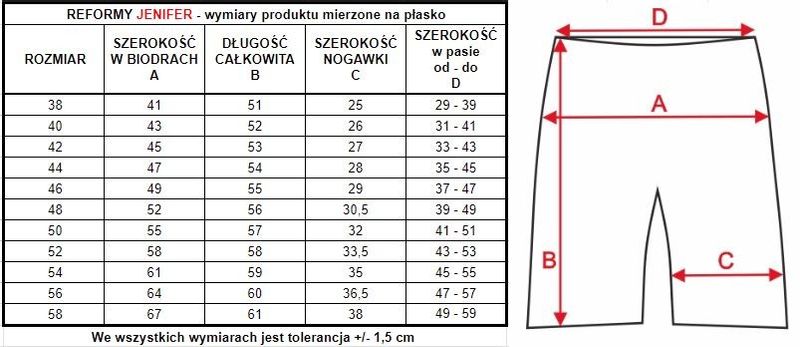 Reformy Jenifer Biały 48 zdjęcie 6