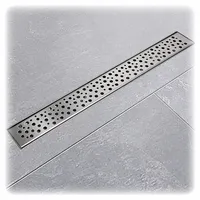 14750 Odpływ Tropfen 90cm z syfonem podłogowy ze stali nierdzewnej