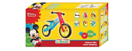 Drewniany rowerek biegowy Mickey na Arena.pl
