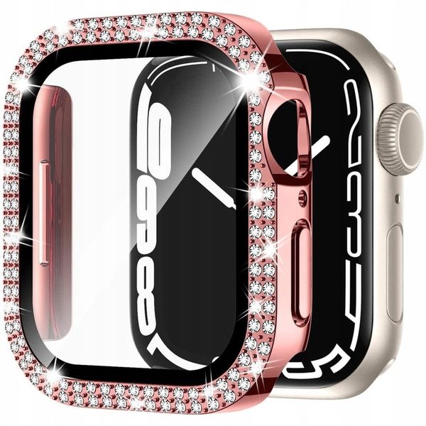2w1 ETUI + SZKŁO DO APPLE WATCH 4/5/6/7/8/9/SE 40/41/44/45MM KOLORY zdjęcie 13