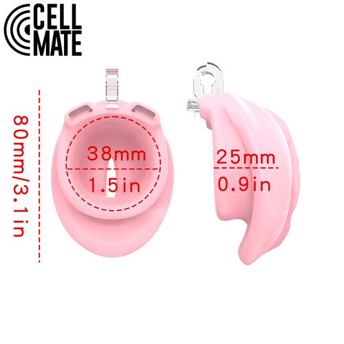 pas cnoty pussyfyer chastity cage pink cellmate na Arena.pl