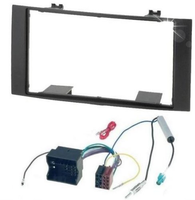Ramka + ISO adapter + separator + do montażu radia 2DIN VW TOUAREG / T5