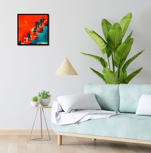 Plakat 40x40cm Metafory Sukcesu na Arena.pl