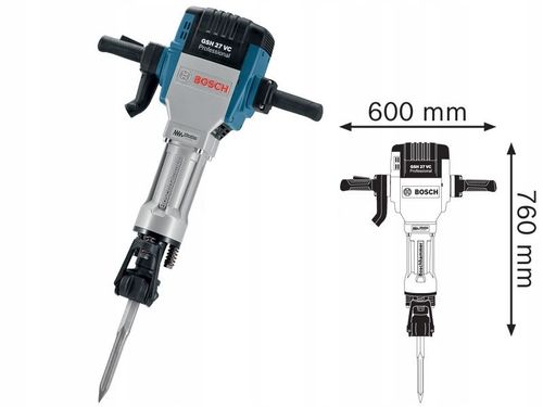 BOSCH MŁOT UDAROWY KUJĄCY HEX GSH27VC 2000W na Arena.pl