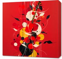 Obraz 60x60cm Melodyjna Barwa