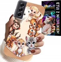 ETUI DO SAMSUNG GALAXY S22 PLUS - PLECKI DLA DZIECI W ZWIERZĘTA LEŚNE CASE
