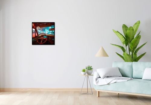 Plakat 50x50cm Nocny Kierowca na Arena.pl