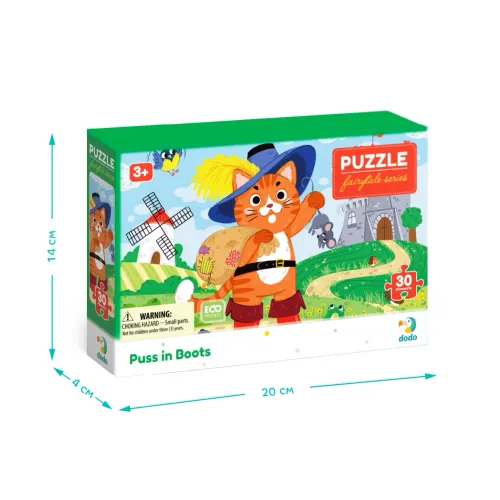Puzzle Dodo   ”Kot W Butach” 300693 na Arena.pl