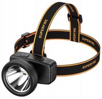 LATARKA CZOŁOWA SUPERFIRE HL55 STRUMIEŃ 150LM USB-C