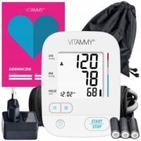 CIŚNIENIOMIERZ NARAMIENNY NEXT E5B ARYTMIA ZASILACZ ETUI PODŚWIETLANY