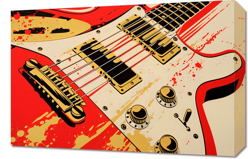 Obraz 60x40cm Przed Graniem zdjęcie 1