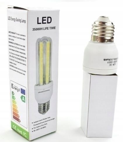 Żarówka LED 5w 3u COB 700 lm BIAŁA CIEPŁA 3000K zdjęcie 7